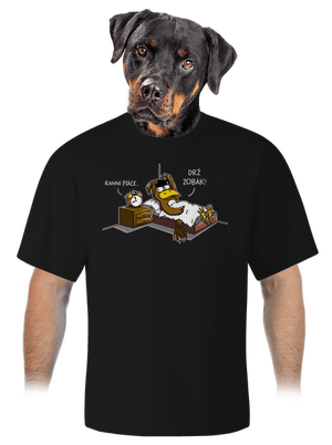 unisex tričko oversized