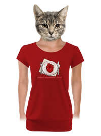 dámské tričko s lemem