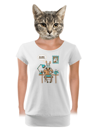 dámské tričko s lemem