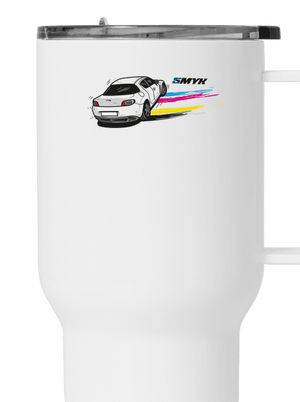 CMYK ve smyku termohrnek White