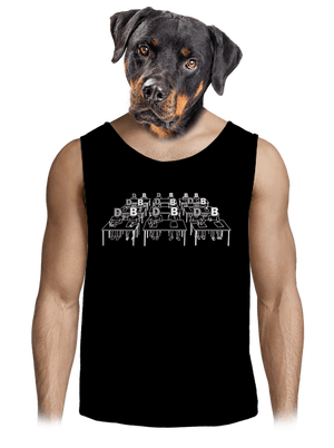 Cimrman: Debil, blbeček pánské tílko Black