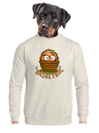 unisex mikina bez kapuce