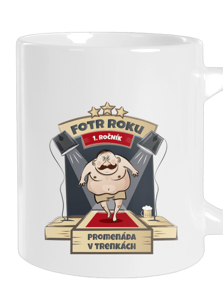 Fotr roku velký hrnek White