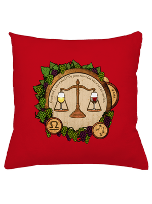 Vinný horoskop: Váha polštář Red