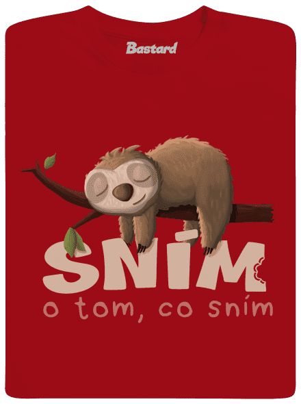 Sním o tom, co sním dětské tričko Red
