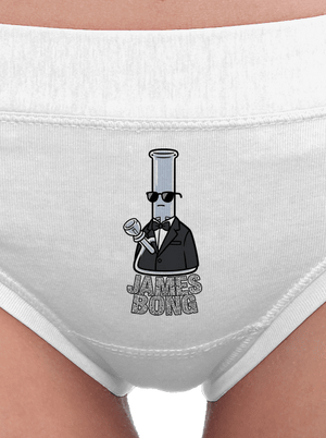 James Bong dámské kalhotky White