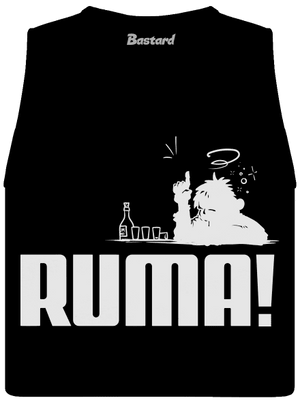 Ruma dámské tílko volné Black