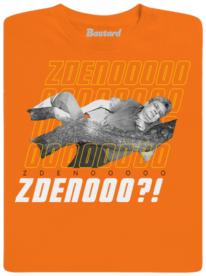 B18: Bába pod kořenem pánské tričko Orange