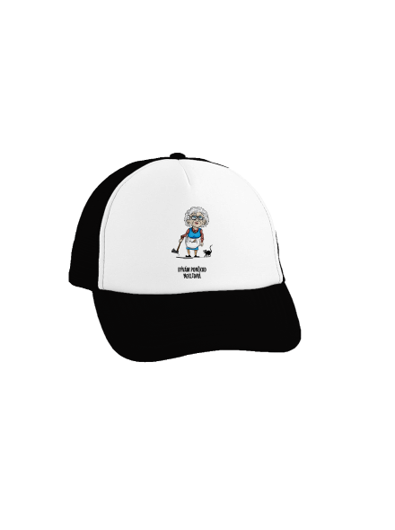 Neklidná - vlastní text kšiltovka truckerka Black cap
