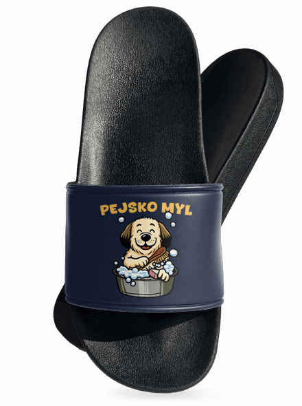 Pejskomyl pantofle Navy