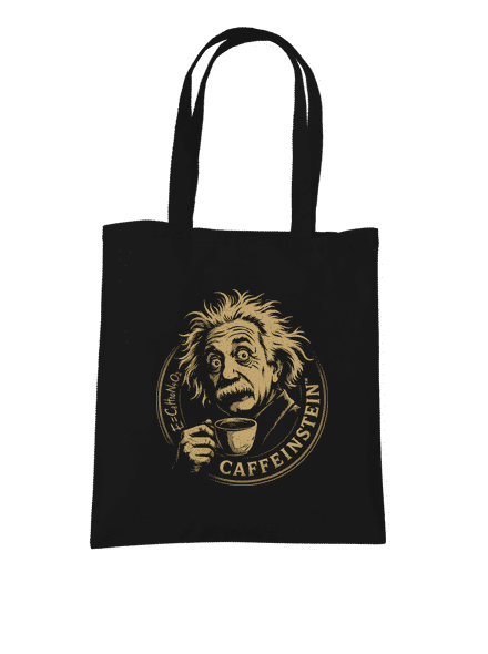 Caffeinstein taška Black