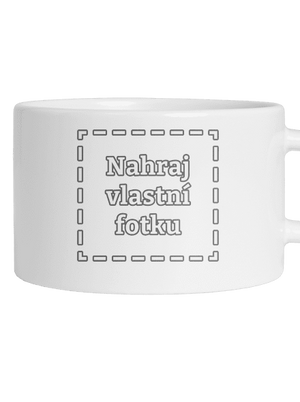 Vlastní potisk hrnek makronka White