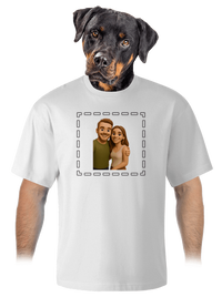 unisex tričko oversized