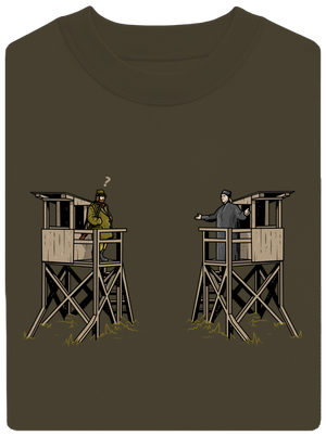 Myslivec a kazatelna unisex mikina bez kapuce Urban Khaki