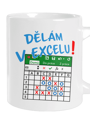 Dělám v Excelu velký hrnek White