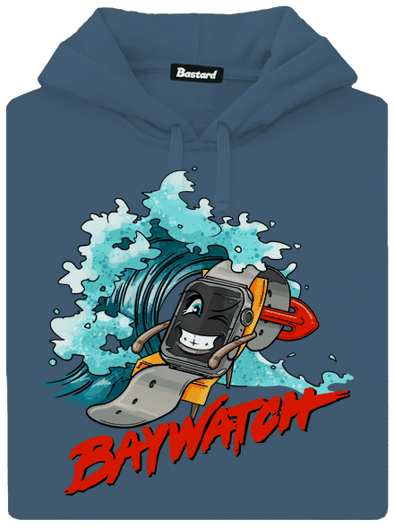 Baywatch dámská mikina klokanka Denim