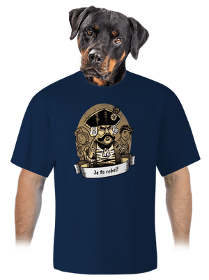 B14: S čerty nejsou žerty unisex tričko oversized Midnight Blue