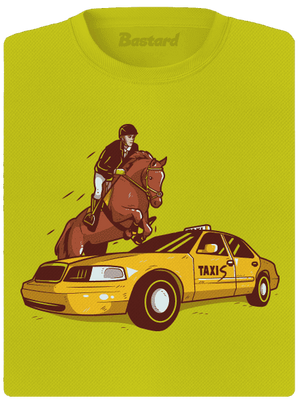 Taxis dámské sportovní tričko Neon Yellow