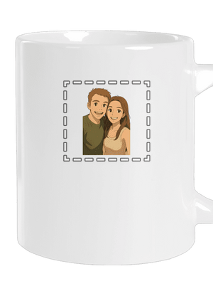 Ghibli efekt z vlastní fotky velký hrnek White