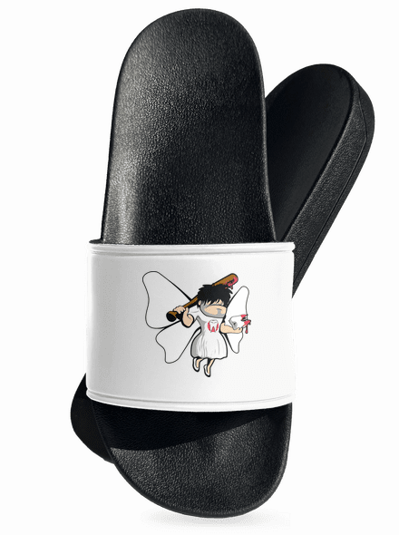 Zoubková víla pantofle White