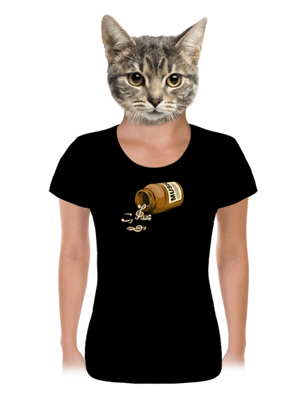 Music Pills dámské tričko Black