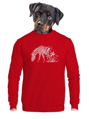 unisex mikina bez kapuce