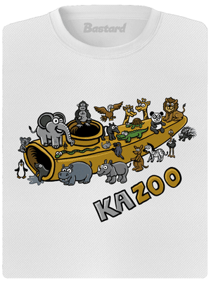 KaZoo dámské sportovní tričko White