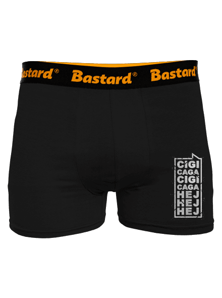 Cigi caga boxerky Black
