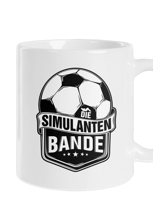 Simulanten bande klasický hrnek White