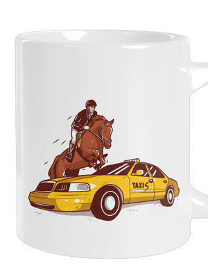 Taxis velký hrnek White