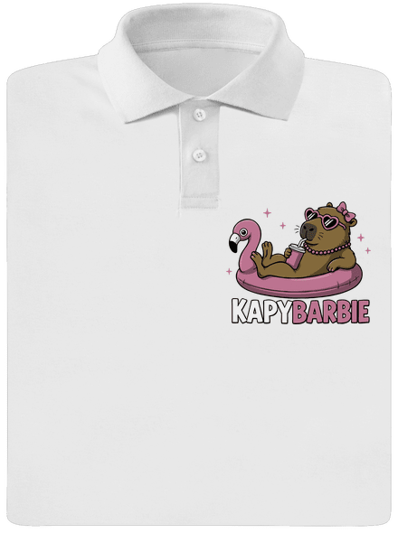 Kapybarbie pánská polokošile White