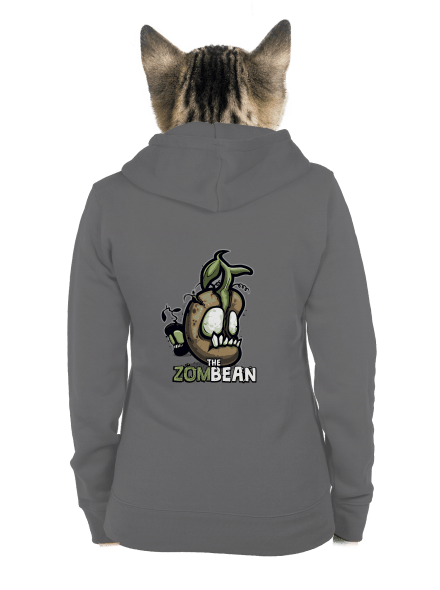 Zombean dámská mikina na zip Steel Gray