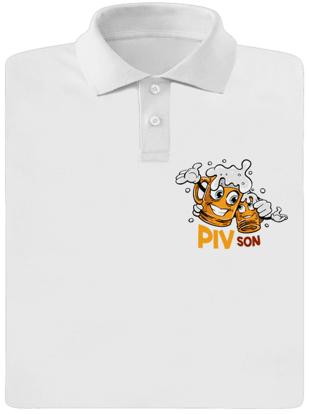 Pivson pánská polokošile White