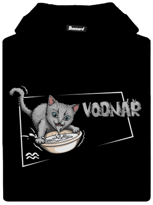 Kočičí horoskop: Vodnář dětská mikina klokanka Black