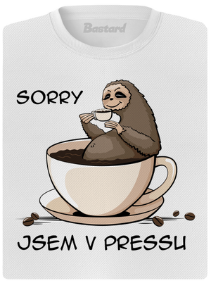 V pressu dámské sportovní tričko White