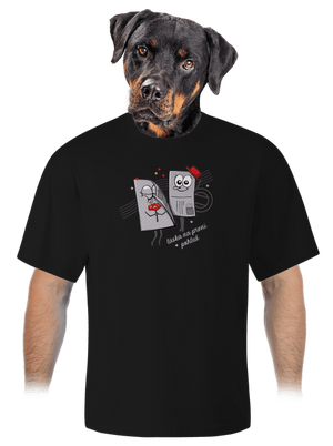 unisex tričko oversized