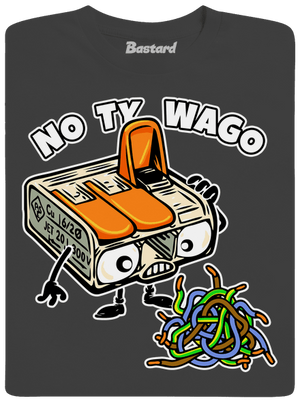 Wago svorka pánské dlouhý rukáv Dark Grey