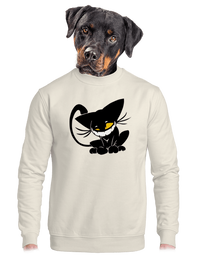 unisex mikina bez kapuce