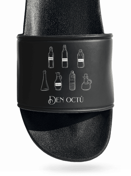 Den octů pantofle Black