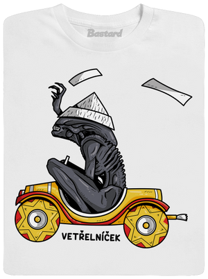 Vetřelníček dětské tričko White