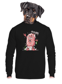 unisex mikina bez kapuce