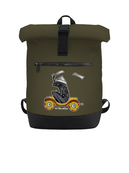 Vetřelníček batoh Military Green