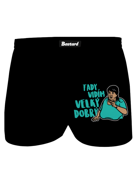 Velký dobrý pánské trenky Black