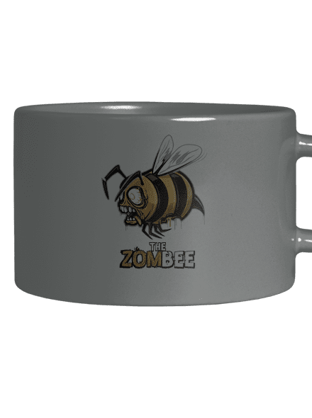 ZomBee - žlutá hrnek makronka Grey Macaron