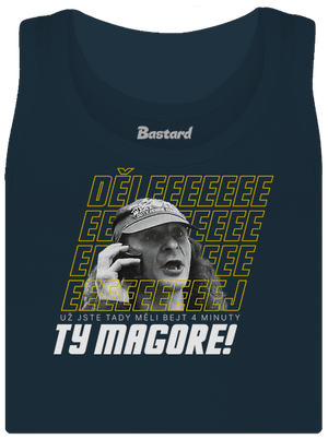 B18: Jiří Kára dámské tílko klasické Navy