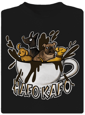 Hafo kafo dětské sportovní tričko Black