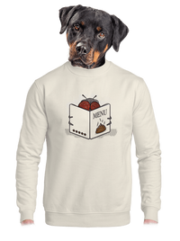 unisex mikina bez kapuce