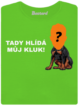 Tady hlídám já dámské tričko Apple Green