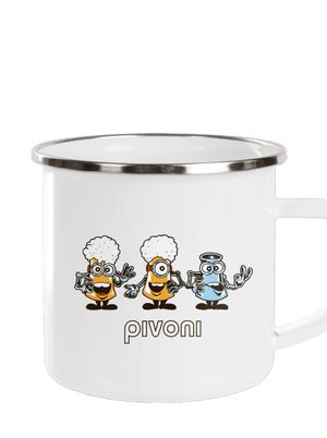 Pivoni plecháček White