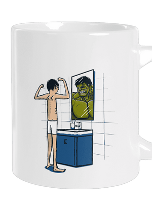 Hulk velký hrnek White